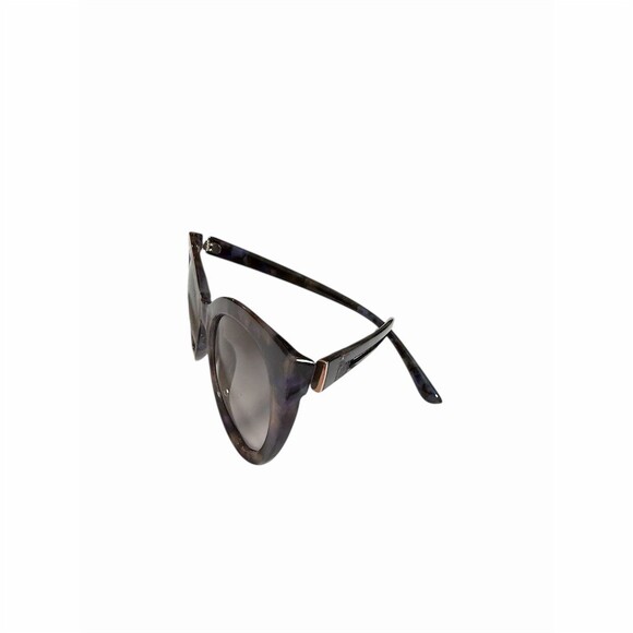 Cat Eye Tortoise Shell Brown Frame Gray Lens - Picture 4 of 13